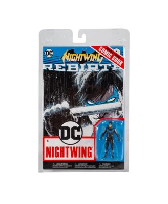 DC Direct Nightwing with Dc Rebirth Comic Dc Page Punchers 3" Figure image number null