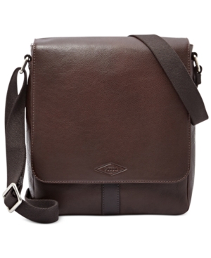 UPC 762346308355 product image for Fossil Trevor Leather North-South City Bag | upcitemdb.com