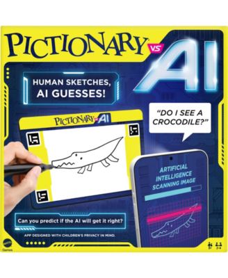 Mattel Games Pictionary Vs AI Family Game For Kids Adults Using Artificial Intelligence