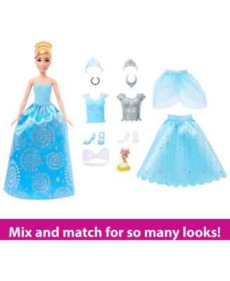 Disney Princess Royal Fashion Reveal Cinderella Doll image number null