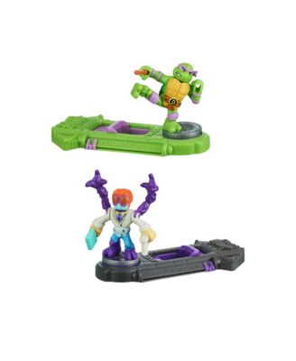 Akedo Donatello Versus Baxter Stockman Action Figure image number null