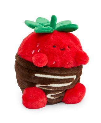 Geoffrey's Toy Box Tasties 10" Chocolate Strawberry Plush image number null