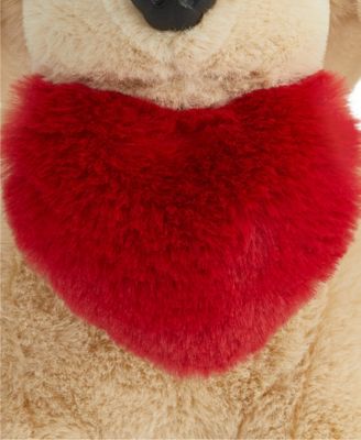 Geoffrey's Toy Box 12" Plush Heart Labrador image number null