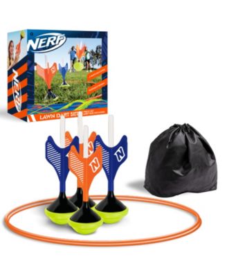 Nerf Soft Tip Lawn Dart Game Set with Storage Bag