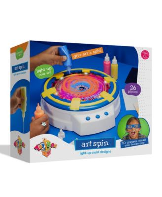 Geoffrey's Toy Box 3D Spin Art Light-up Swirl Design for Kids 6 years and up, Created for Macy's image number null