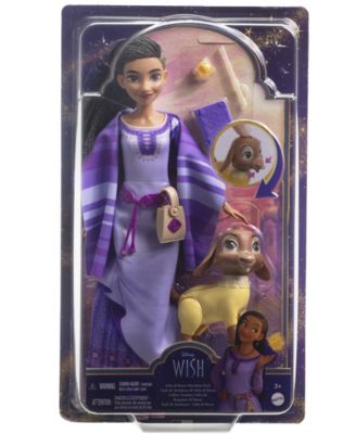 Disney's Wish Asha of Rosas Adventure Pack Fashion Doll, with Animal Friends and Accessories  image number null
