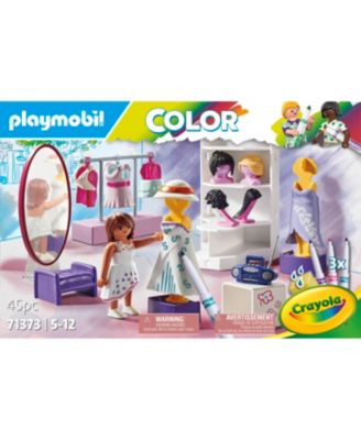 PLAYMOBIL Color with Crayola - Fashion Design Set image number null
