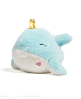 Geoffrey's Toy Box 12" Narwhal Plush with LED Lights and Sound