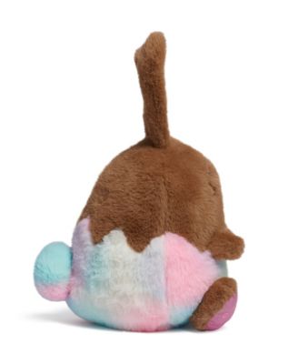 Geoffrey's Toy Box Tasties 10" Chocolate Egg Bunny Plush image number null