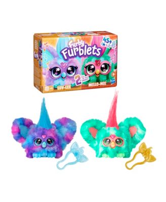 Furby Furblets Luv-Lee Mello-Nee 2-Pack Mini Electronic Plush Toy for Girls image number null