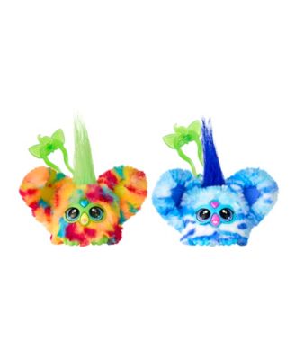 Furby Furblets Pix-Elle Ooh-Koo 2-Pack Mini Electronic Plush Toy for Girls and Boys, 6 plus