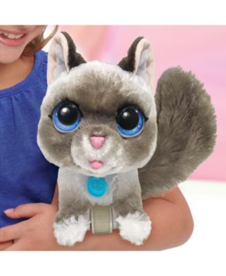 FurReal Friends Wag-A-Lots Kitty Interactive Toy, 8" Walking Plush Cat with Sounds image number null
