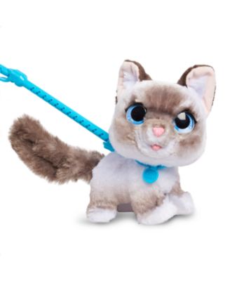 FurReal Friends Wag-A-Lots Kitty Interactive Toy, 8" Walking Plush Cat with Sounds