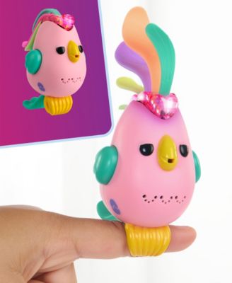 Fingerlings Sweet Tweets Interactive Bird Debbie, Record and Play Secret Messages image number null