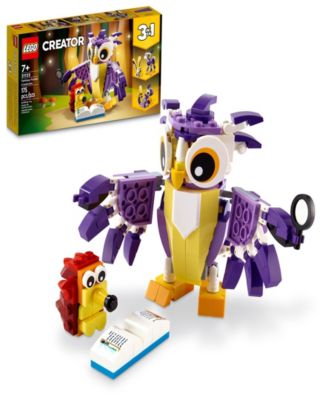 LEGO® Creator 31125 3-in-1 Fantasy Forest Creatures Toy Building Set 