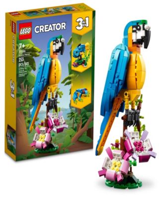 LEGO® Creator 31136 3-in-1 Exotic Parrot  Toy Building Set