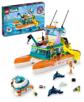 LEGO® Friends 41734 Sea Rescue Boat Toy Adventure Building Set image number null