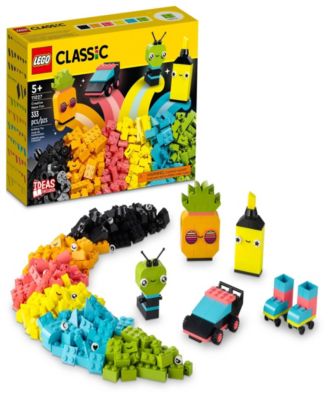LEGO® Classic 11027 Creative Neon Fun Toy Assorted Piece Brick Expansion Building Set image number null