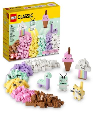 LEGO® Classic 11028 Creative Pastel Fun Toy Assorted Piece Brick Expansion Building Set image number null