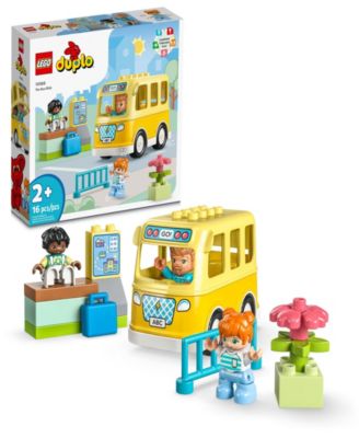 LEGO® DUPLO Town 10988 The Bus Ride Toy STEM Building Set
