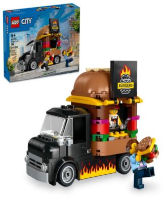 LEGO® City 60404 Great Vehicles Toy Burger Truck Building Set image number null