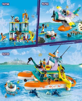 LEGO® Friends 41734 Sea Rescue Boat Toy Adventure Building Set image number null