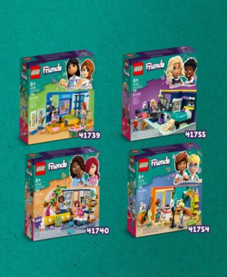 LEGO® Friends Aliya's Room 41740 Toy Building Set with Aliya, Paisley and Dog Figures image number null