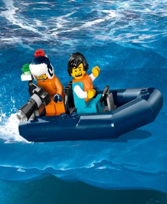 LEGO® City 60368 Exploration Arctic Explorer Ship Toy Floating Boat Building Set image number null