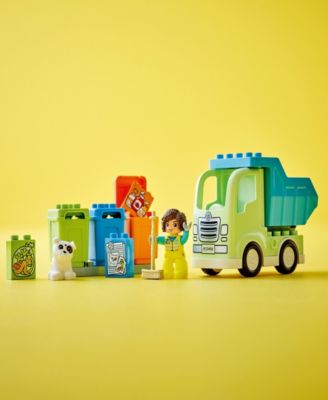 LEGO® DUPLO Town 10987 Recycling Truck Toy STEM Building Set image number null