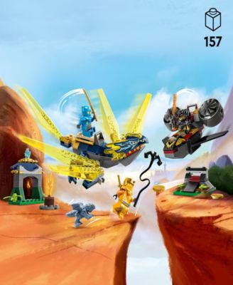LEGO® Ninjago 71798 Nya and Arin's Baby Dragon Battle Toy Building Set image number null