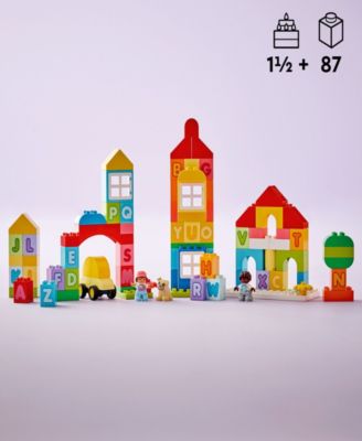 LEGO® DUPLO 10935 Classic Alphabet Town  Toy Building Set image number null