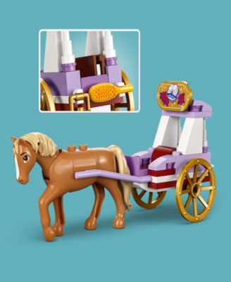 LEGO® Disney 43233 Princess Belle's Storytime  Toy Horse Carriage Building Set with Belle Minifigure image number null