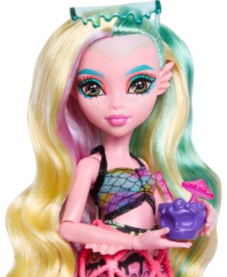 Monster High Scare-Adise Island Snack Shack Playset with Lagoona Blue Fashion Doll image number null