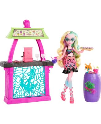 Monster High Scare-Adise Island Snack Shack Playset with Lagoona Blue Fashion Doll