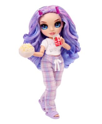 Rainbow High Junior High PJ Party Fashion Doll- Violet Purple image number null