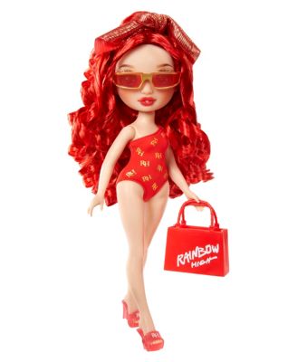 Rainbow High Swim and Style Fashion Doll- Ruby image number null