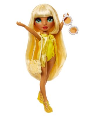 Rainbow High Swim and Style Fashion Doll- Sunny image number null