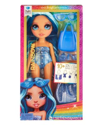 Rainbow High Swim and Style  Fashion Doll- Skyler image number null
