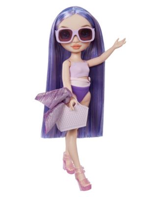 Rainbow High Swim and Style Fashion Doll- Violet image number null