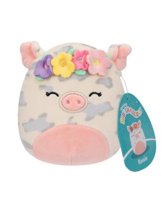 Squishmallows 8" Rosie - Spotted Pig With Flower Crown Plush image number null