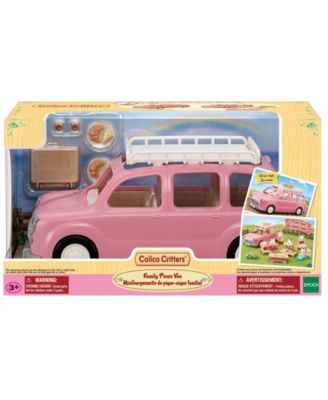 Calico Critters Family Picnic Van, Toy Vehicle for Dolls with Picnic Accessories image number null
