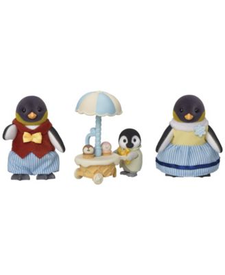 Calico Critters Waddle Penguin Family, Set of 3 Collectable Doll Figures image number null