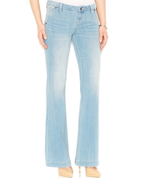 flared jeans light blue