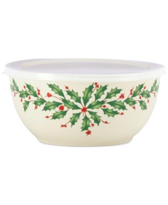 Lenox Holiday Serve and Store Bowl