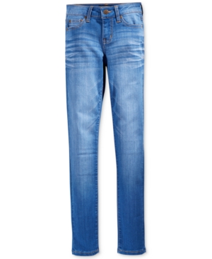 blue and pink jeans