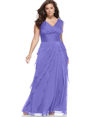 evening dresses for curvy ladies