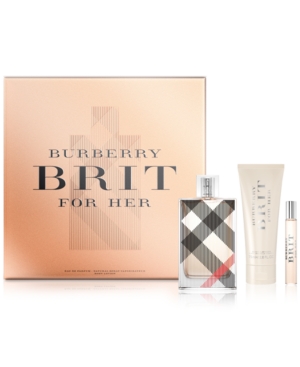 Burberry brit for shop her gift set