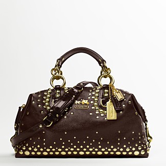 COACH STUDDED LARGE SABRINA Madison Handbags COACH Macy s - Stylehive