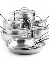 Calphalon Cookware, Tri-Ply Stainless Steel 13 Piece Set