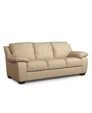 Blair Leather Sofa - Furniture - Macy's